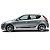 Adesivo lateral Hyundai I30 modelo Sport Fita Colante SRT - Imagem 8