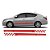 Kit Adesivo lateral Versa Nissan modelo Sport 2 Acessórios Fita Colante SRT Wolf 1 - Imagem 11