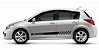 Kit Adesivo lateral Tiida Nissan hatch sedan Sport quadriculado Acessórios Fita Colante SRT Wolf 1 - Imagem 5