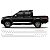 Adesivo lateral Nissan Frontier Fr1 Pick-up cabine dupla Faixa Fita Colante SRT - Imagem 9