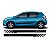 Adesivo lateral Novo Sandero Sport listra Renault Faixa Fita Colante SRT - Imagem 3