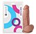 Penis com Escroto e Ventosa 18 X 4,5 cm - Imagem 1