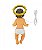 Menino Jesus 44 CM com Coroa LED - Imagem 5