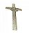 Crucifixo de Parede Dourado Metal 30x15 CM - Imagem 4