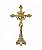 Crucifixo de Mesa Dourado 54,5 CM - Imagem 1