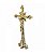 Crucifixo de Mesa Dourado 54,5 CM - Imagem 2