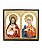 Quadro Sagrado Coração Jesus e Maria 20x4x23cm - Imagem 1