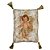 Menino Jesus 25 CM com Almofada Branca e Dourada - Imagem 1