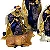 Presépio 10 Peças 25 CM - Roupa Azul e Dourado - Imagem 3