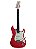 GUITARRA MEMPHIS 3S ESCALA ESCURA ESCUDO AGED WHITE MG-30 FIESTA RED - Imagem 1
