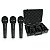 KIT MICROFONE VOCAL INSTRUMENTOS BEHRINGER XM1800S 3 MICROFONES - Imagem 1