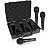 KIT MICROFONE VOCAL INSTRUMENTOS BEHRINGER XM1800S 3 MICROFONES - Imagem 2