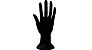 Mão Manequim para Exposição de Jóias Flocada 100447 - Imagem 6