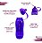 Garrafa Squeeze Transparente Para Bebiba Gelada Kit Promoção - Imagem 2