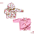 Casaco Soft Para Bebês E Cardigan Menina Kit - Imagem 1