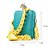 Bolsa De Mão Clutch Azul e Amarelo Festa Casamento Formatura - Imagem 6