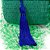 Bolsa De Mão Clutch Festa Casamento Formatura Verde e Azul - Imagem 4
