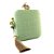 Bolsa Pequena Clutch Festa Mini Bag Quadrada Verde Concha - Imagem 4