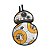 Cabideiro Gancho de Parede BB8 - Star Wars - Imagem 1