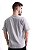 Camiseta Iron Fitness Oversized Cinza Mescla - Imagem 3