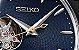 Relógio Seiko Presage Coquetel Blue Moon Open Heart Automático SSA405J1 Made in Japan - Imagem 3
