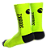 Meia Sódbike - Amarela Flúor e Preta - Imagem 2