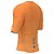 CAMISA ELITE CRONOS SÓDBIKE, PROTEÇÃO SOLAR 50, ZIPER FULL, Laranja - Imagem 3