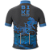 CAMISA CICLISMO INFANTIL SÓDBIKE, PROTEÇÃO SOLAR 20, ZIPER FULL, RACING AZUL - Imagem 2