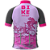 CAMISA CICLISMO INFANTIL SÓDBIKE, PROTEÇÃO SOLAR 20, ZIPER FULL, RACING PINK - Imagem 2