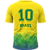 Camiseta Casual 2026 Brasil Amarela - Imagem 5