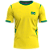 Camiseta Casual 2026 Brasil Amarela - Imagem 6