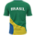 Camiseta Casual Brasil 2026 - Verde - Imagem 2