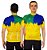 CAMISA CICLISMO MASCULINA BRASIL SÓDBIKE, PROTEÇÃO SOLAR 20, ZIPER FULL - Imagem 1