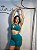 Conjunto Fitness Cruzado Verde Água - Imagem 1