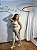 Conjunto Fitness Feminino Calça Off White - Imagem 1