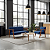 Poltrona Para Sala ou Recepção em Suede Azul Marinho - Madri - Imagem 4