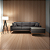 Sofá Califórnia 4 Lugares Living Com Chaise Direito em Linho Grafite - Imagem 5