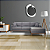 Sofá Califórnia 4 Lugares Living Com Chaise Direito em Linho Cinza - Imagem 5