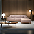 Sofá Califórnia 4 Lugares Living Com Chaise Direito em Linho Champagne - Imagem 3