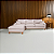 Sofá Califórnia 4 Lugares Living Chaise Esquerdo em Linho Champagne - Imagem 5