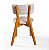 Conjunto de Mesa Com 2 Cadeiras Liz em Linho Champagne - Imagem 5