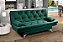 Sofá Cama 3 Lugares Multiuso Austria Verde em Suede - Imagem 4