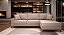 Sofá Amsterdã 3 Lugares 2,44m Living Com Chaise Direito Champagne - Imagem 1