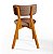 Conjunto Sala de Jantar Liz Mesa 110cm Com 4 Cadeiras em Linho Marrom - Imagem 7