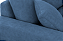 Sofá Lunaro Com Chaise Esquerdo 4 Lugares em Linho Impermeável Azul - Imagem 5