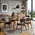 Conjunto Mesa Retangular Ripada Liz 120x80 com 4 Cadeiras em Linho Grafite - Imagem 2