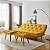 Sofá Cama Caribe Casal 3 Lugares + Duas Banquetas Rubi em Suede - Imagem 8