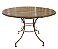 Mesa Jaú rendonda - 120 cm - Imagem 1