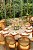 Mesa Laqueada Off White - 150x150cm -  Pé Ripado - Imagem 2