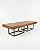 Mesa Retra G - 387x120cm - Pé de Ferro - Imagem 1